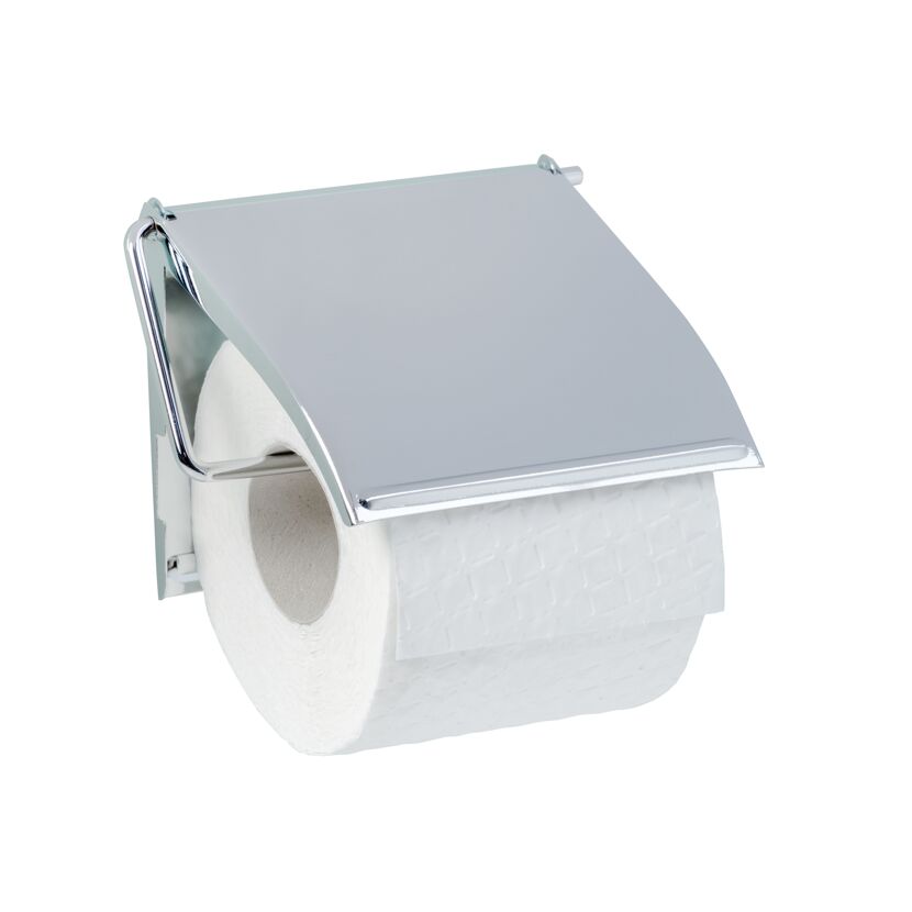 Toilettenpapierhalter mit Toilettenpapierrolle