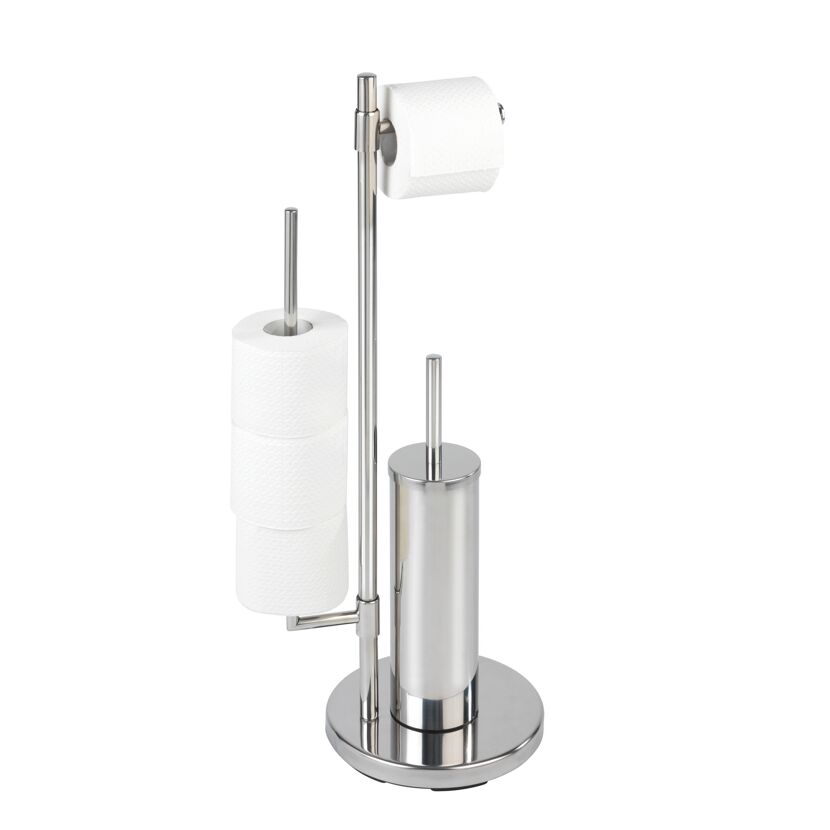 Stand-WC-Garnitur 'Universalo Neo', verchromt