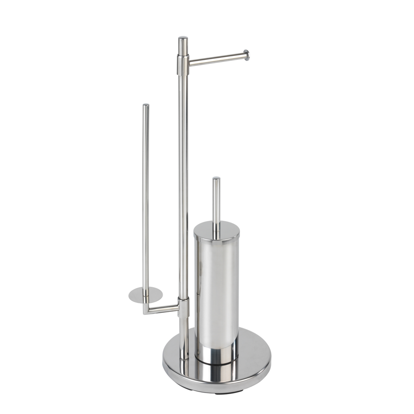 Stand-WC-Garnitur 'Universalo Neo', verchromt