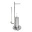 Stand-WC-Garnitur 'Universalo Neo', verchromt