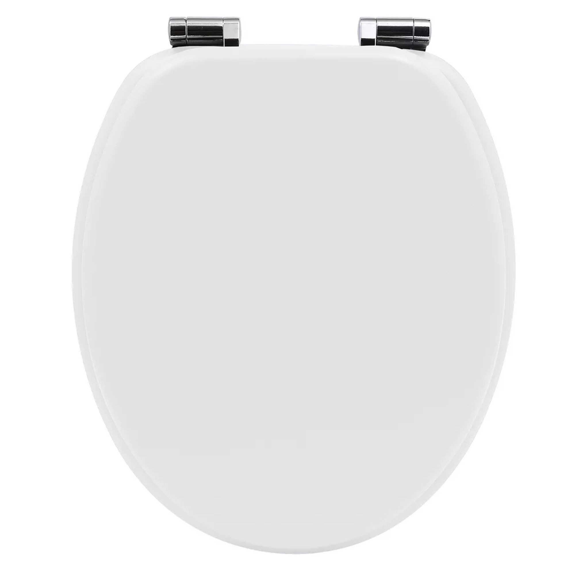 WC-Sitz 'Fine' MDF weiß Absenkautomatik 43,5 x 37,5 cm