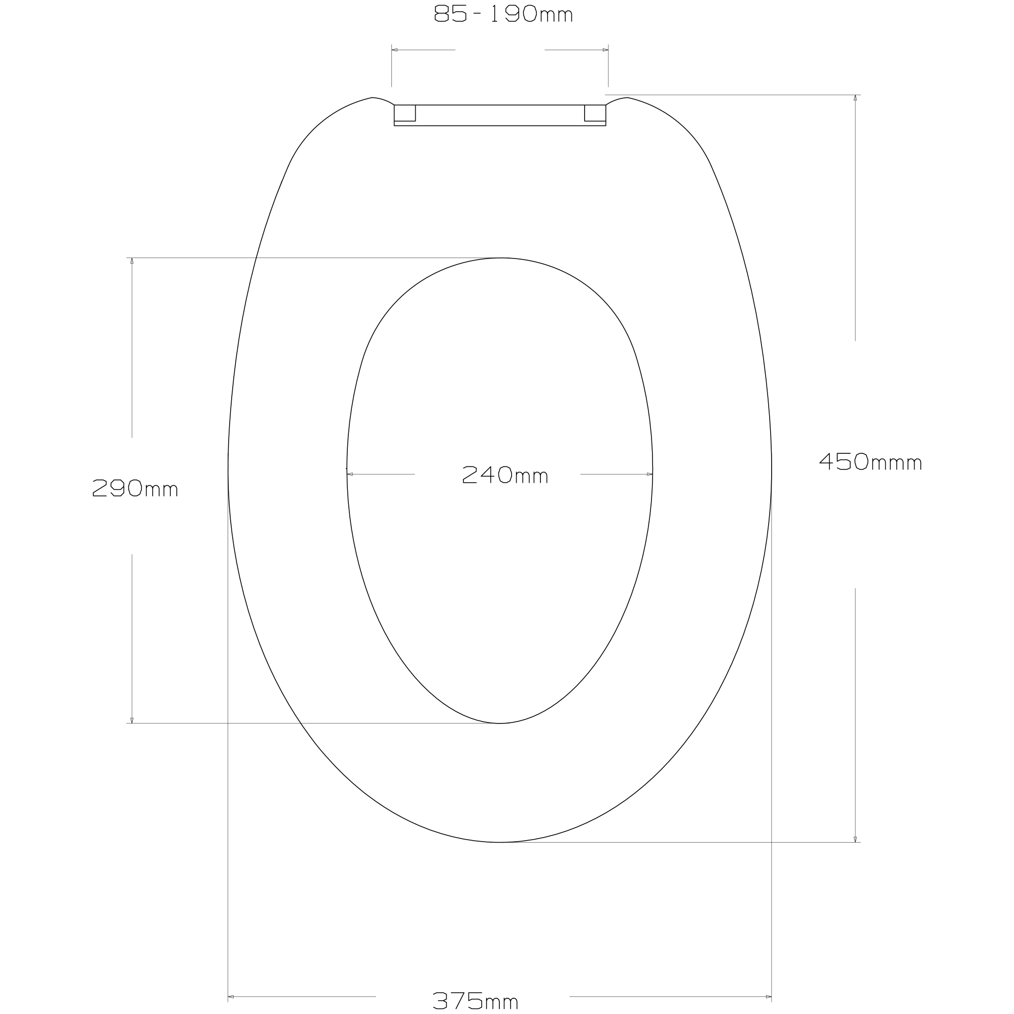 WC-Sitz 'Orchidee' mehrfarbig Duroplast Absenkautomatik 45 x 37,5 cm