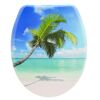 WC-Sitz 'Palm' mit Absenkautomatik Duroplast