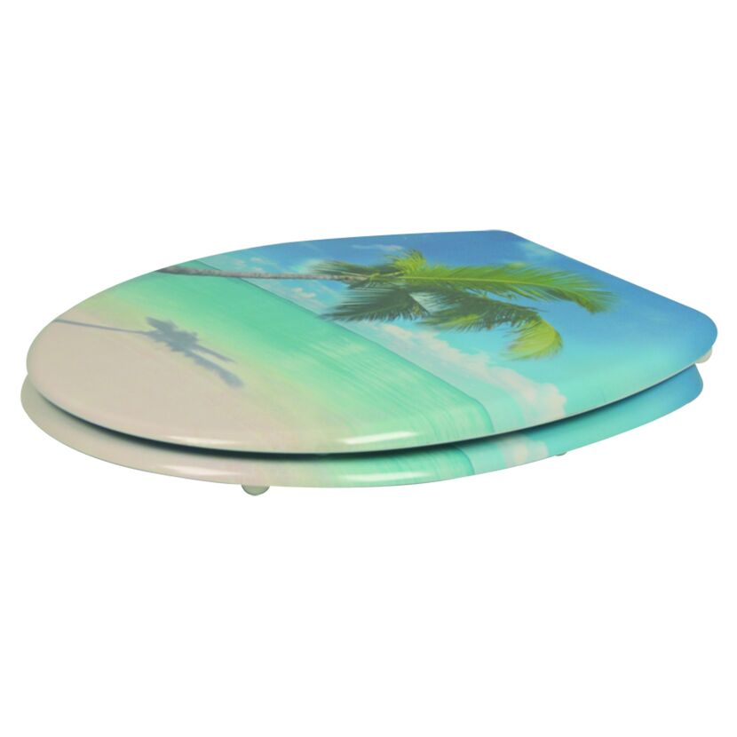 WC-Sitz 'Palm' mit Absenkautomatik Duroplast