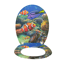 Verkleinertes Bild von WC-Sitz 'Aquarium' mehrfarbig Duroplast Absenkautomatik 45 x 37,5 cm