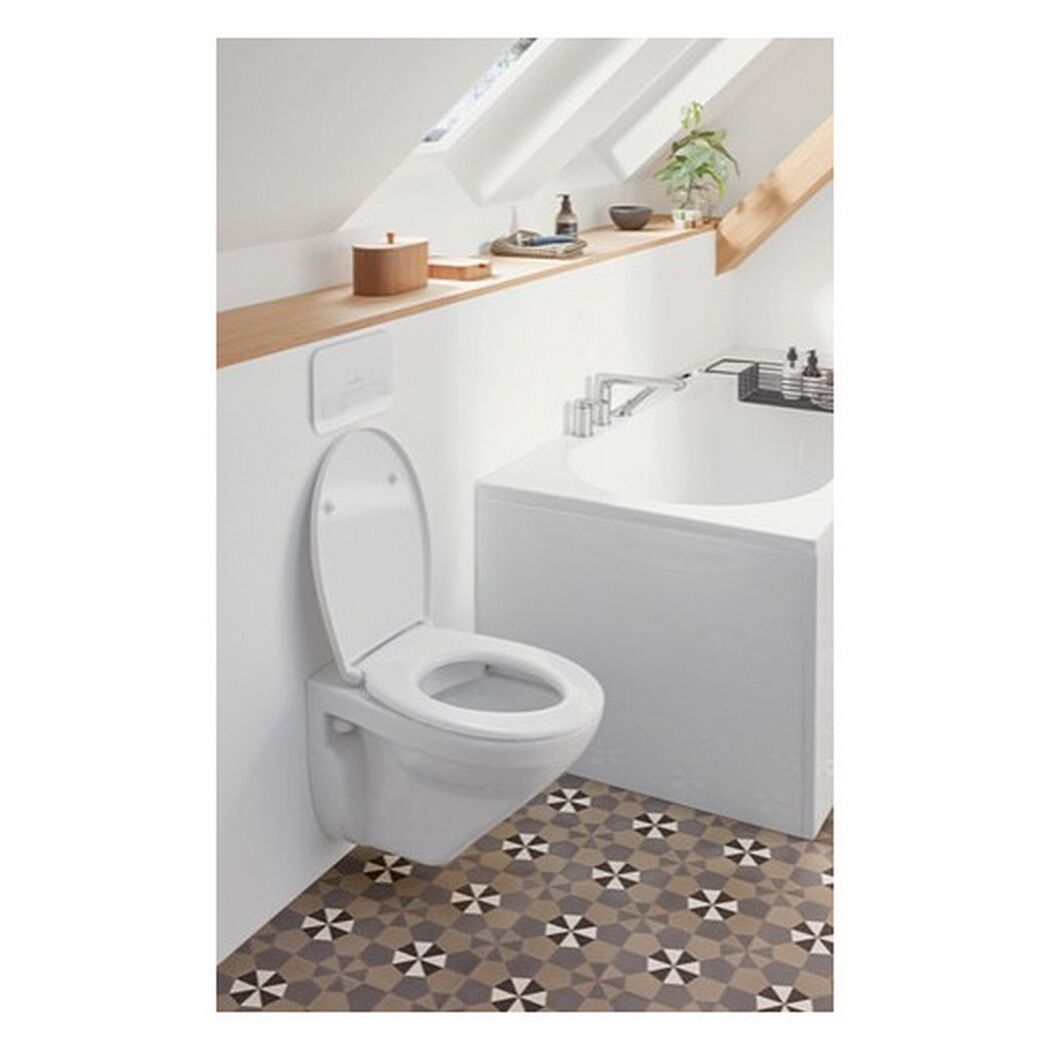 WC-Sitz 'O.novo' mit Absenkautomatik weiß Duroplast