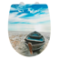 Verkleinertes Bild von WC-Sitz 'Boat' Thermoplast high gloss 45 x 36,5 cm