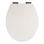 Verkleinertes Bild von WC-Sitz 'Trend' weiß Soft Touch Holzkern, mit Absenkautomatik