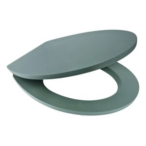 WC-Sitz 'Soft Touch' grau, mit Soft Touch Oberfläche