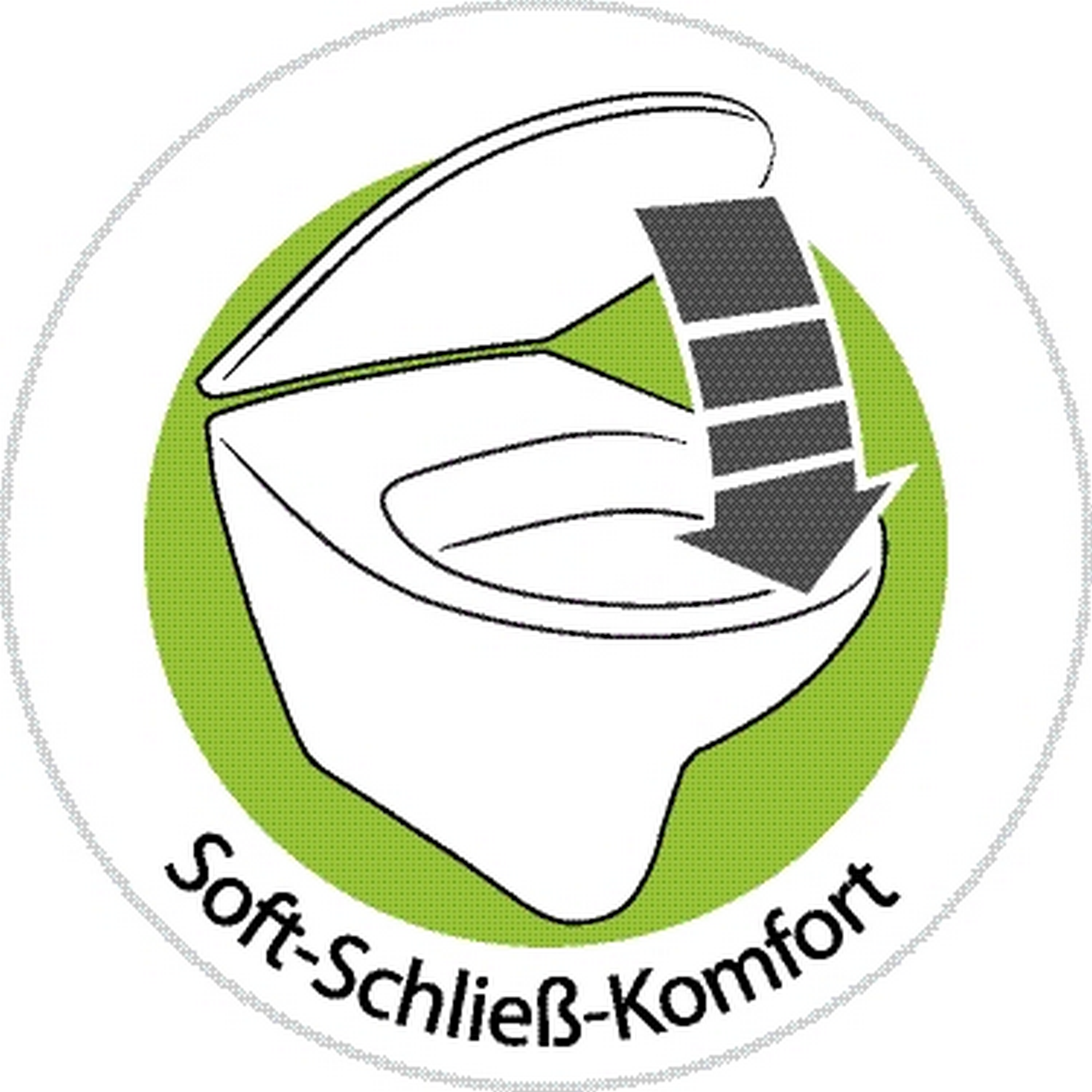 WC-Sitz 'Dekor Schimmer' Soft Touch Holzkern, mit Absenkautomatik + product picture