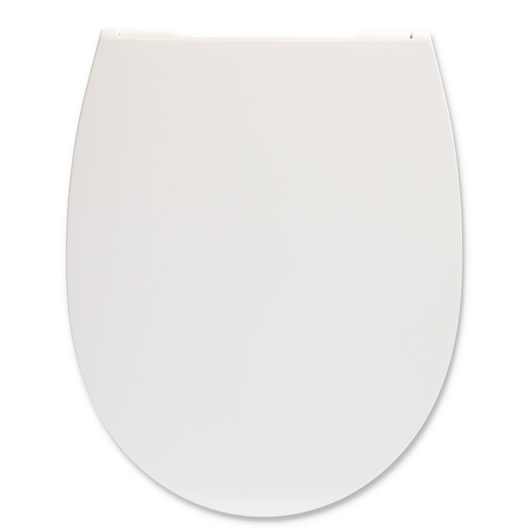 WC-Sitz 'Sahara' mit Absenkautomatik weiß Duroplast
