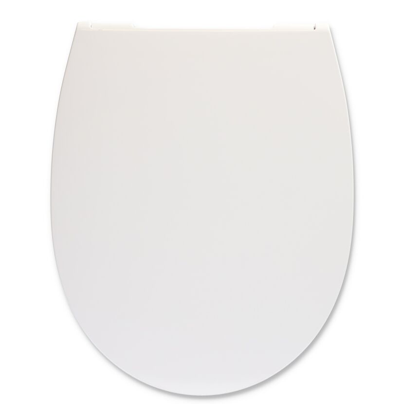 WC-Sitz 'Sahara' mit Absenkautomatik weiß Duroplast