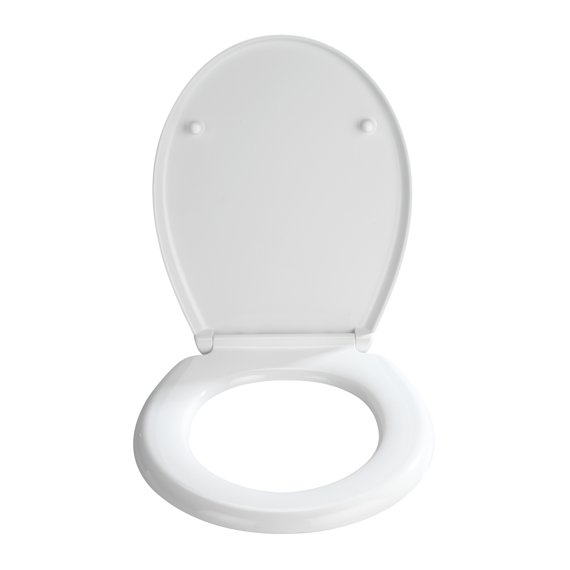 WC-Sitz 'Bilbao' weiß Duroplast Absenkautomatik