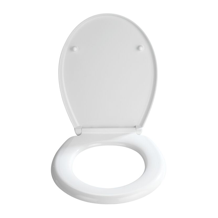 WC-Sitz 'Bilbao' mit Absenkautomatik weiß Duroplast