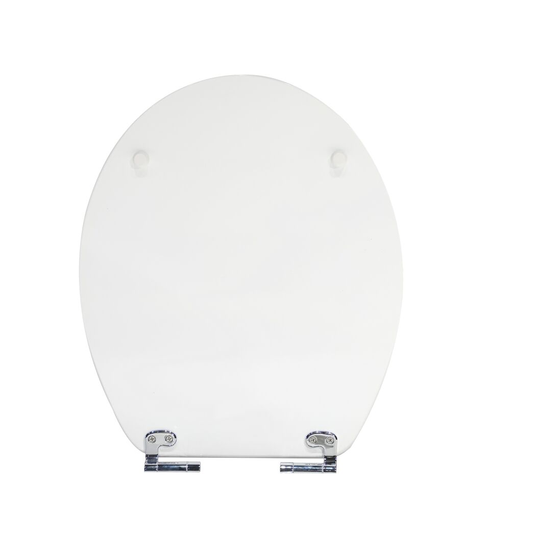 Weißer WC-Sitz Havanna von unten