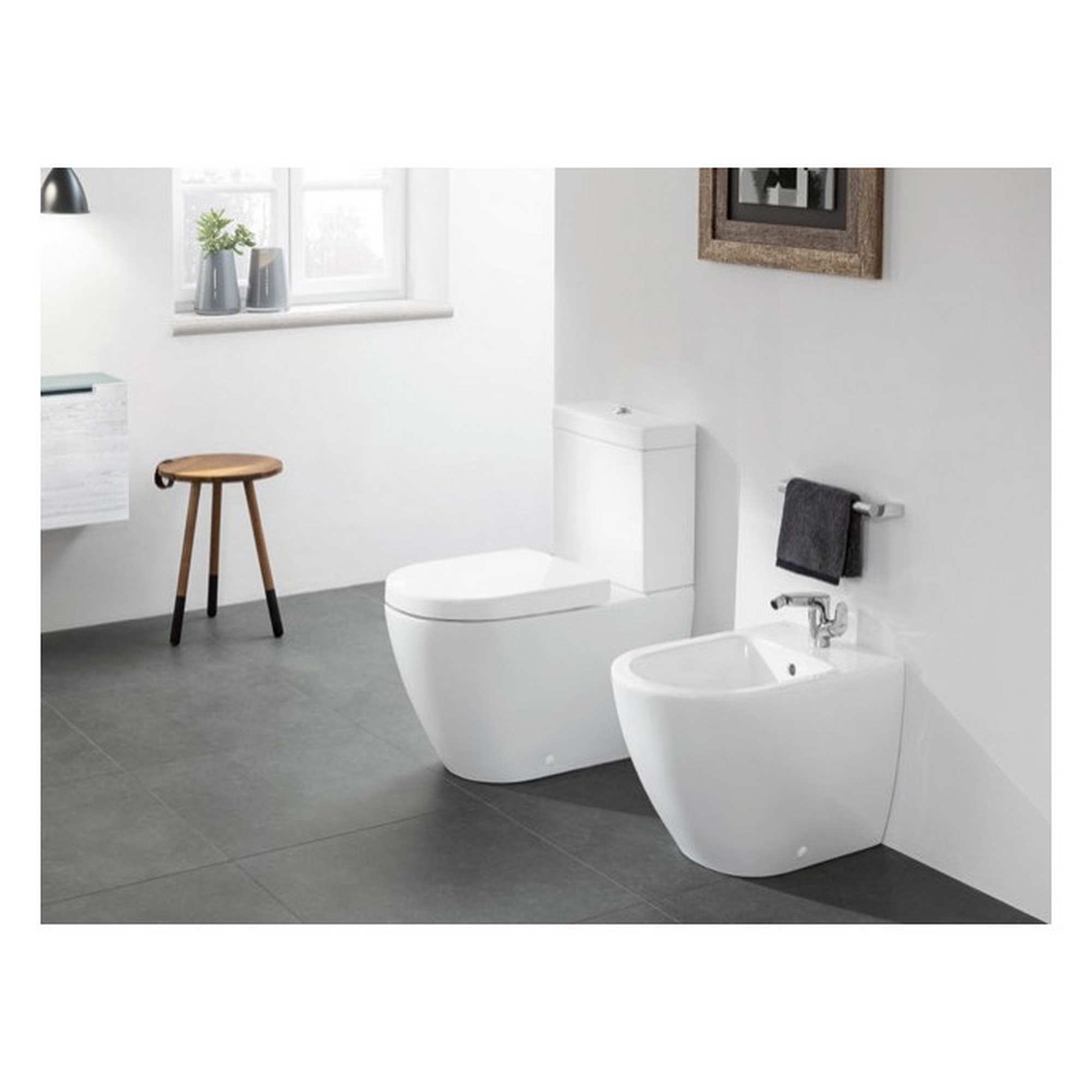 WC-Sitz 'Subway 2.0' mit Absenkautomatik weiß 43,3 x 35,9 cm