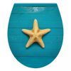 WC-Sitz 'Starfish' mit Absenkautomatik Duroplast