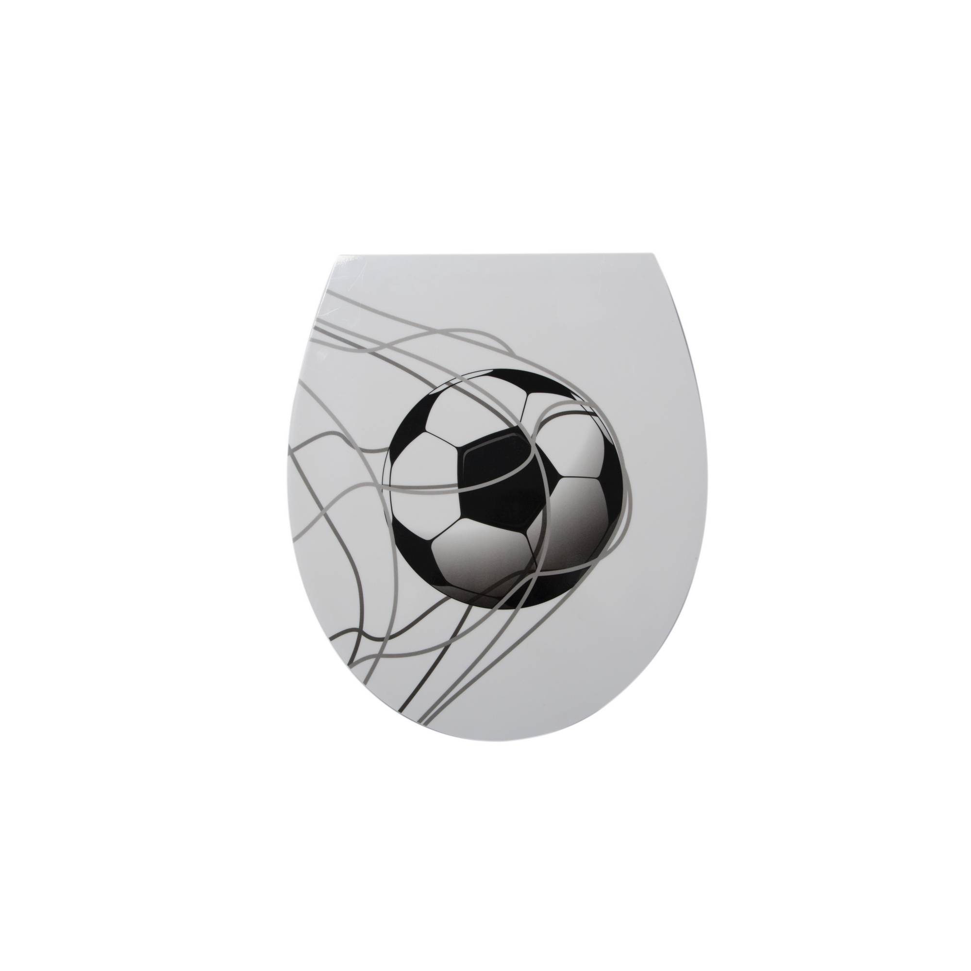 Duroplast-WC-Sitz 'Fußball' mit Absenkautomatik + product picture