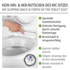 WC-Sitz 'Kos' mit Absenkautomatik weiß Thermoplast