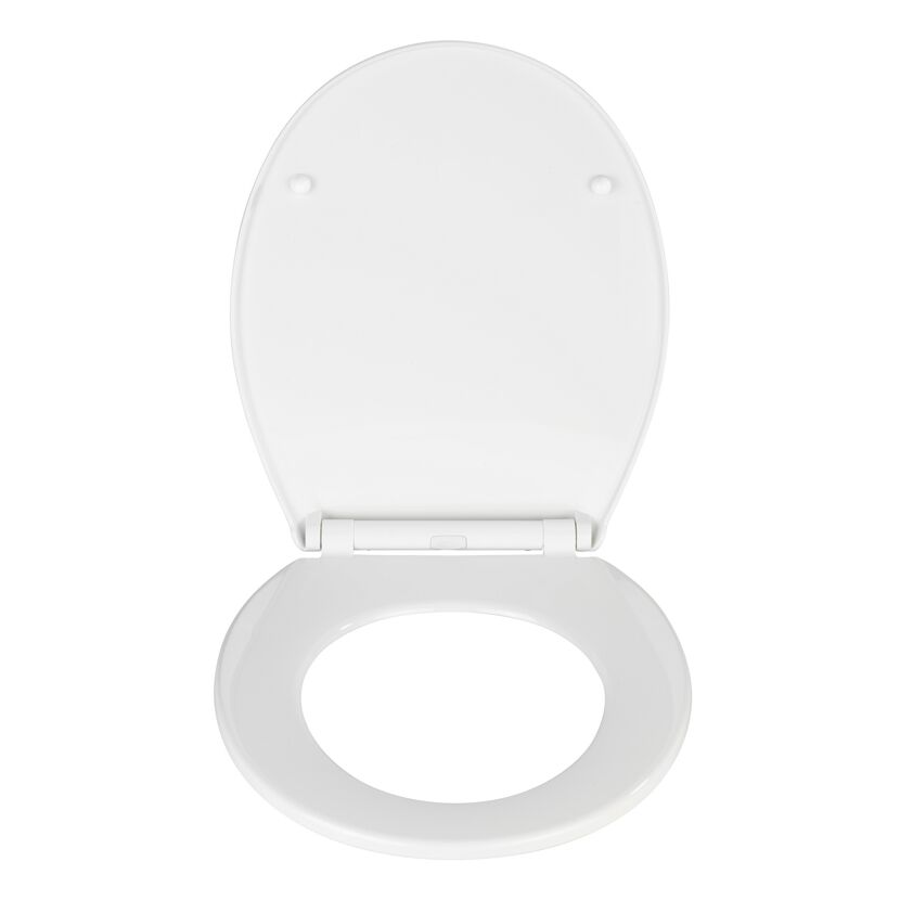 WC-Sitz 'Kos' mit Absenkautomatik weiß Thermoplast