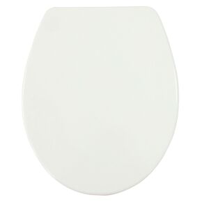 WC-Sitz mit Absenkautomatik weiß 45 x 37,6 cm