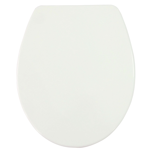 Bild von WC-Sitz mit Absenkautomatik weiß 45 x 37,6 cm