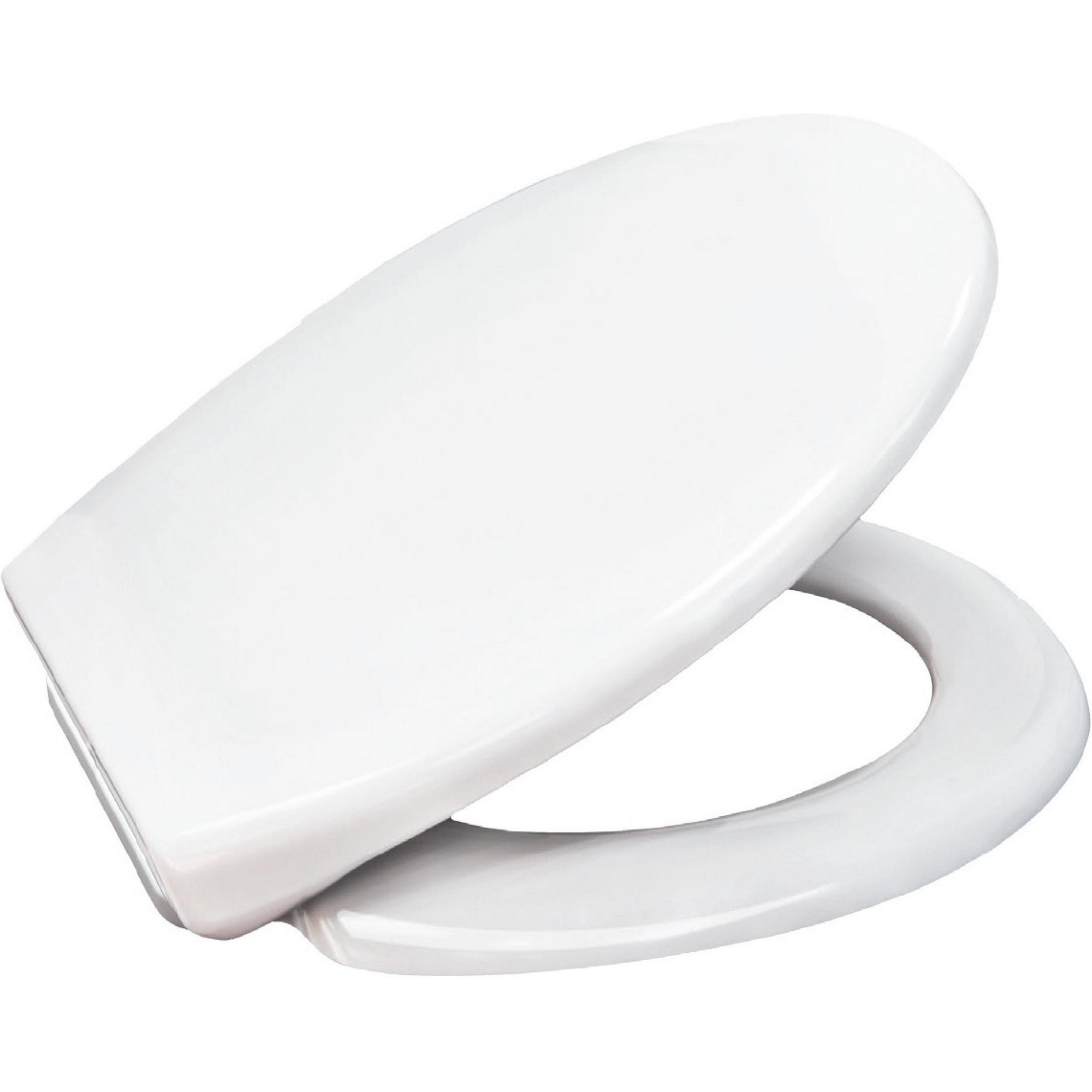 WC-Sitz mit Absenkautomatik weiß 45 x 37,6 cm + product picture