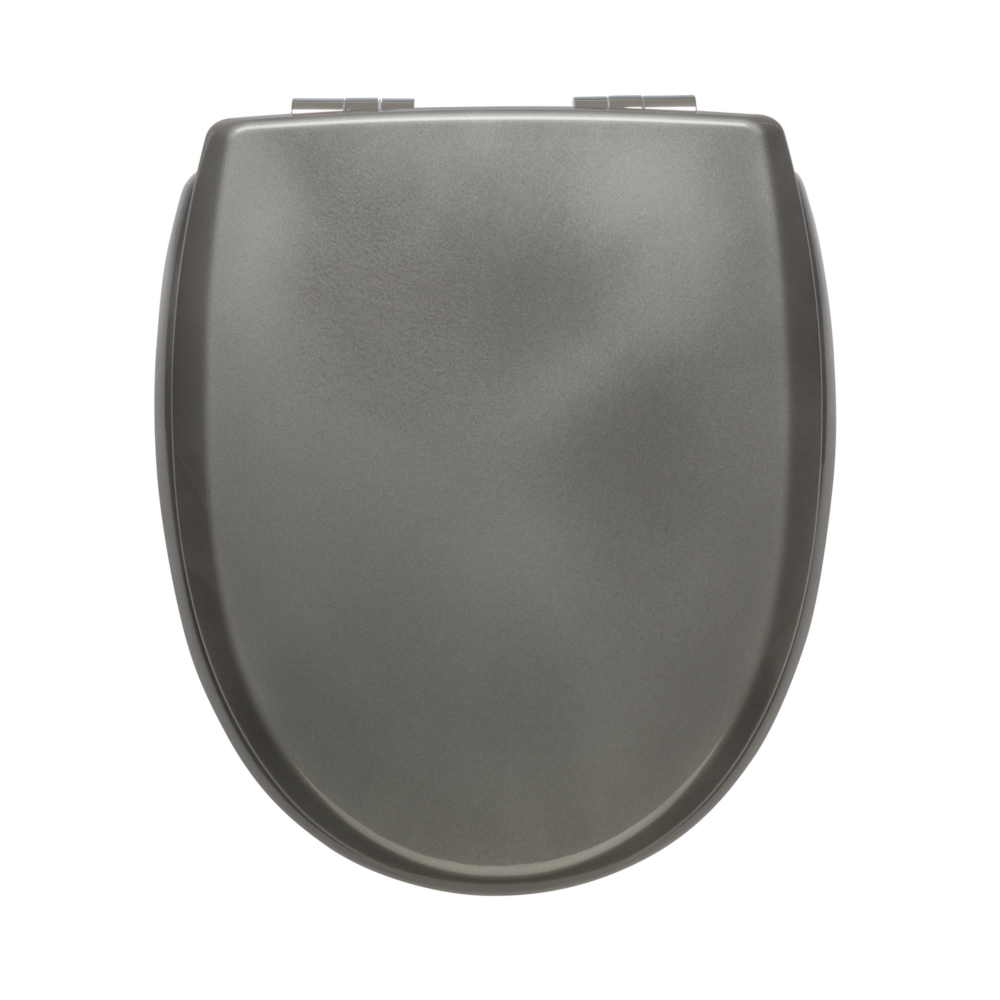 WC-Sitz 'Premium 3001' silber-metallic 45,5 x 38,4 cm + product picture