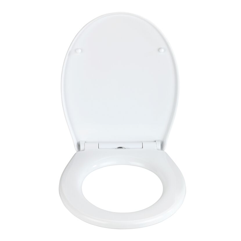 weißer WC-Sitz