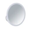 Runder LED-Wandspiegel Isola mit Saugnapf