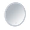 Runder LED-Wandspiegel Isola mit Saugnapf