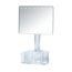 LED-Kosmetikspiegel mit Organizer