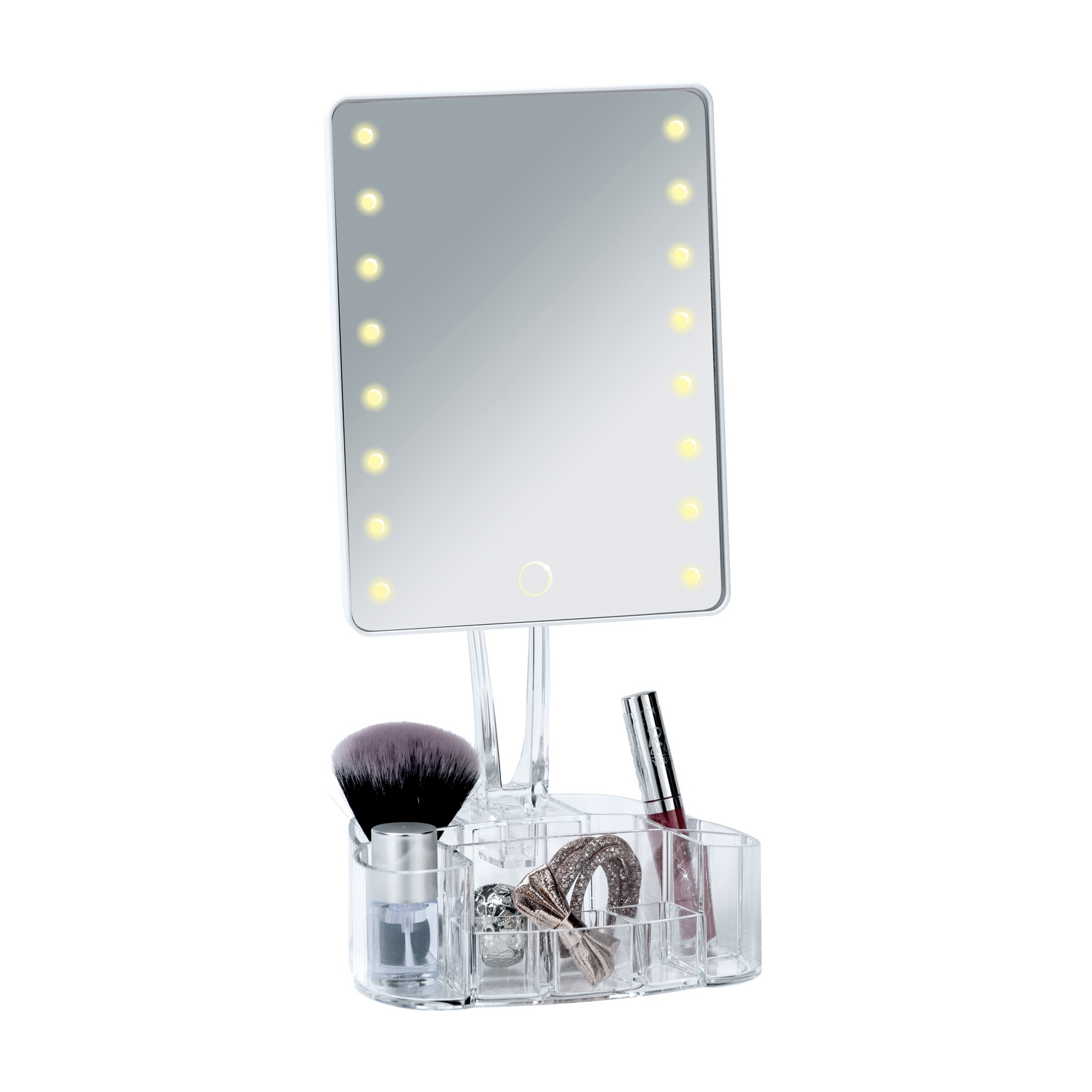 LED-Standspiegel 'Trenno' mit Organizer + product picture