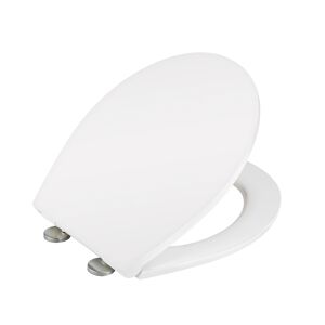 WC-Sitz 'White' mit Absenkautomatik weiß Duroplast