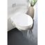 WC-Sitz 'White' mit Absenkautomatik weiß Duroplast