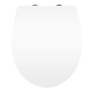 WC-Sitz 'White' Acryloberfläche, Absenkautomatik 45 x 39 cm