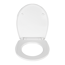 Verkleinertes Bild von WC-Sitz 'White' Acryloberfläche, Absenkautomatik 45 x 39 cm