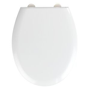 WC-Sitz 'Rieti' Duroplast weiß, Absenkautomatik 44,5 x 37 cm