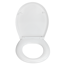 Verkleinertes Bild von WC-Sitz 'Gubbio' Duroplast weiß, Absenkautomatik 44,5 x 37 cm