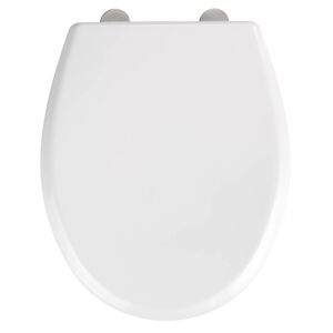 WC-Sitz 'Gubbio' mit Absenkautomatik weiß Duroplast