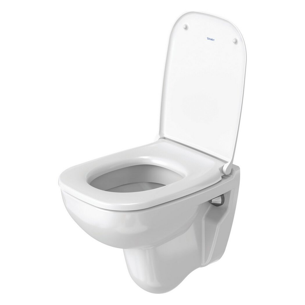 WC-Sitz 'D-Code' mit Absenkautomatik weiß Kunststoff