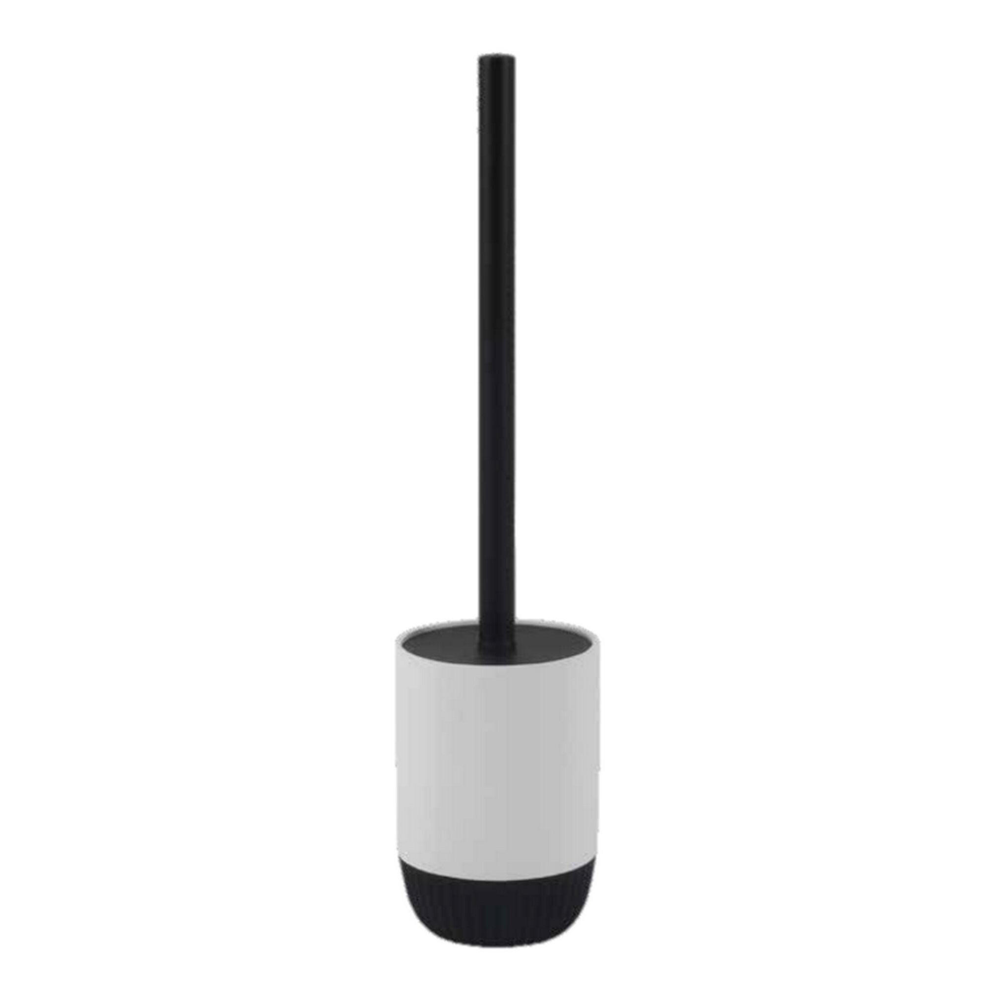 Schwarze und weiße WC-Bürste Emma