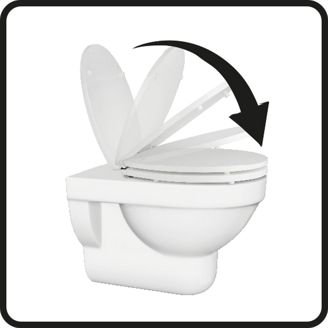 WC-Sitz Monaco Absenkautomatik