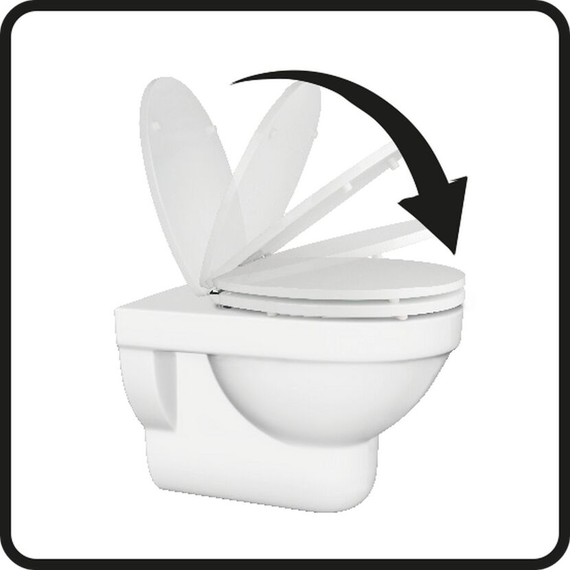WC-Sitz Monaco Absenkautomatik