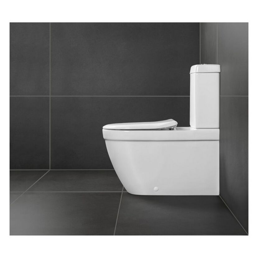 WC-Sitz 'Architectura' mit Absenkautomatik weiß Duroplast