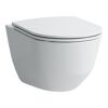 WC-Sitz 'Pro' mit Absenkautomatik weiß Duroplast
