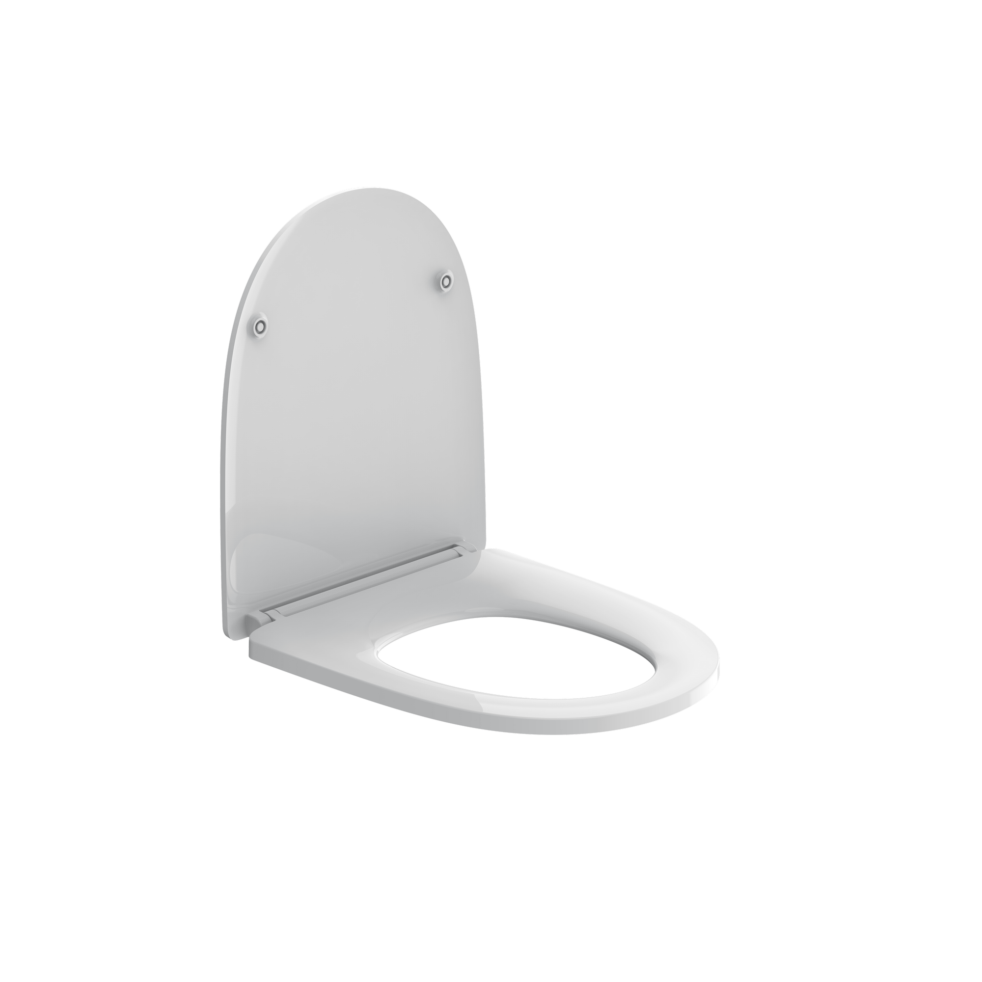 WC-Sitz 'Paros' weiß Absenkautomatik, Quick Release 42,4 x 36 cm
