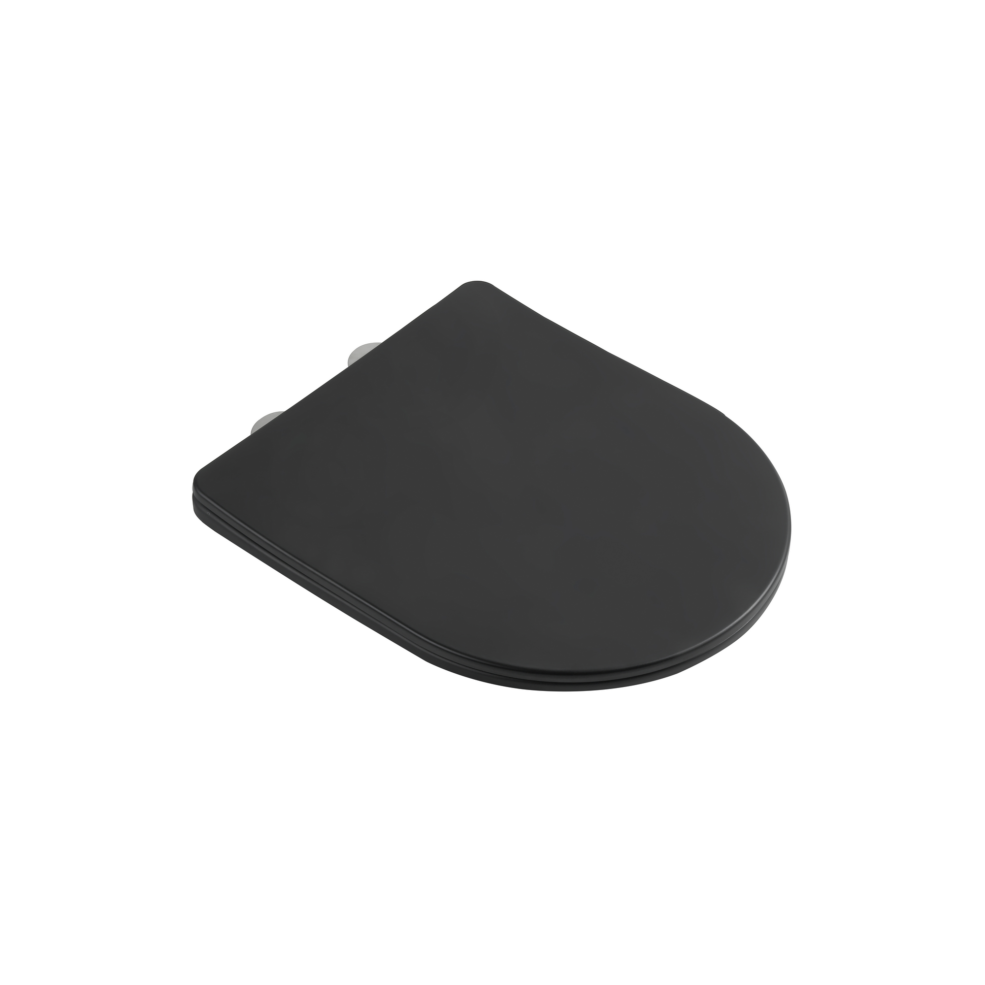WC-Sitz 'Nakia' matt schwarz mit Absenkautomatik, für das Verosan Pro Wand-WC Nakia + product picture