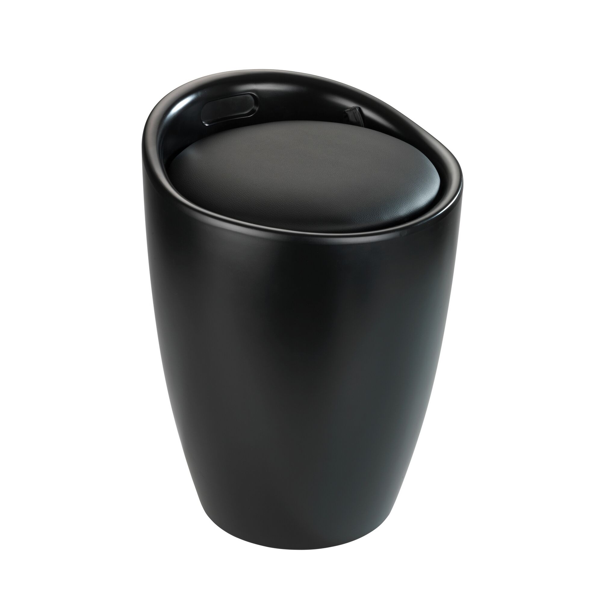 Schwarzer Badhocker Candy