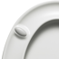 Verkleinertes Bild von WC-Sitz 'Hudson' mit Absenkautomatik weiß